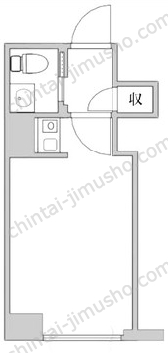 パシフィック乃木坂の間取図