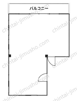 白楽ビル3階の間取図