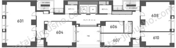 H1O日本橋小舟町の間取図