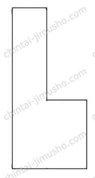吉田屋ビル2階の間取図
