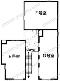 Corte Kichijoji2階の間取図