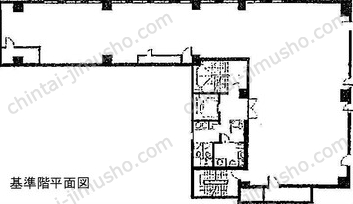 新橋東和ビル2階の間取図