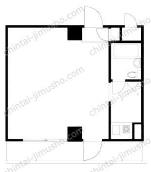 トーア岩本町マンションの間取図