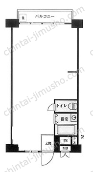 トキワパレスの間取図