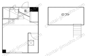 永裕ビル4階の間取図