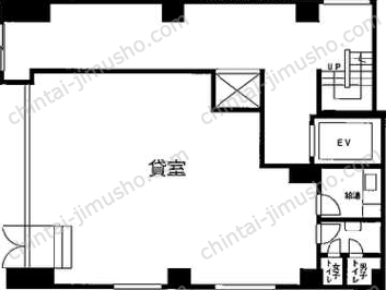 加藤ビル1階の間取図