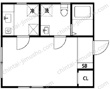 プルメリア荻窪4階の間取図