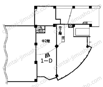 パルテ青葉台1Fの間取図