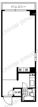 エムエフ新橋6階の間取図