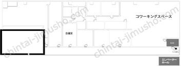 ニュー新橋ビル／ハローオフィス新橋の間取図
