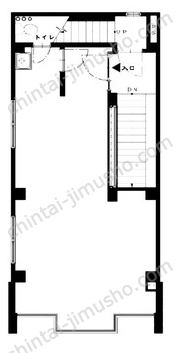 元町三橋ビル2階の間取図