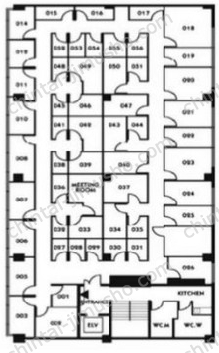 新東陽ビル／ハローオフィス東陽町4階の間取図