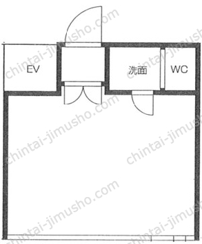 エトワール立川1階の間取図