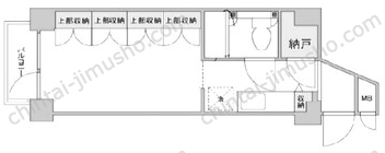 東新橋ビルの間取図
