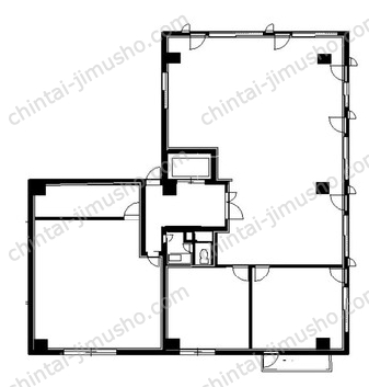 東京オートマック 長原ビルの間取図