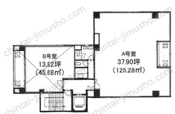 ウィスタリア東五反田ビルの間取図