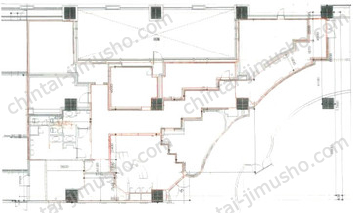 グランドニッコー東京 台場3階の間取図