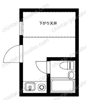 パステロ1階の間取図
