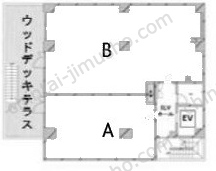 VORT恵比寿ⅥB1階の間取図
