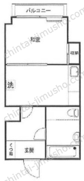 第二サンユービル4階の間取図