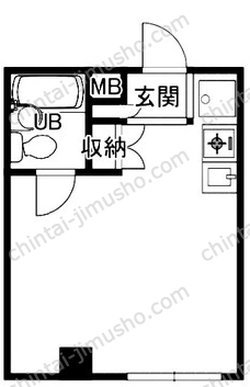 太陽ビルの間取図