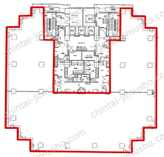 勝どきサンスクエアの間取図