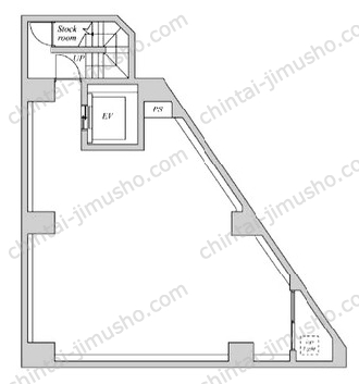 エルシティ蒲田／プラスサロン蒲田B1階の間取図