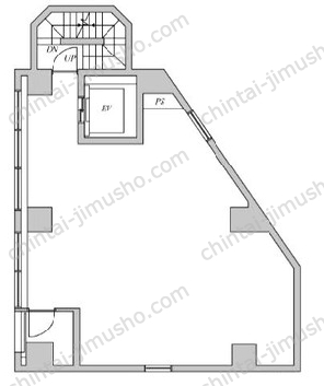 エルシティ蒲田／プラスサロン蒲田3階の間取図