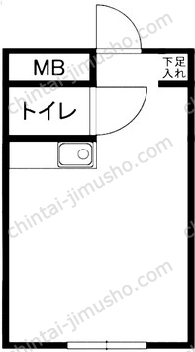 サンパレス吉祥寺1階の間取図