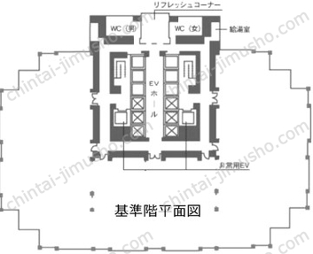 日石横浜ビルの間取図