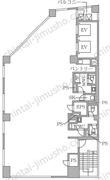 CIRCLES日本橋浜町8Fの間取図