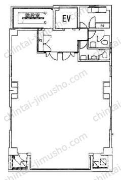 新横浜サンセイビルの間取図