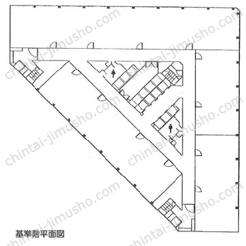 新宿第一生命ビルの間取図