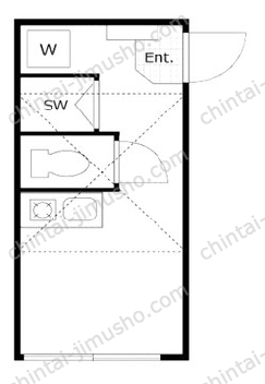 ココパレスの間取図