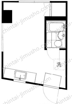 尾山台ビル2Fの間取図