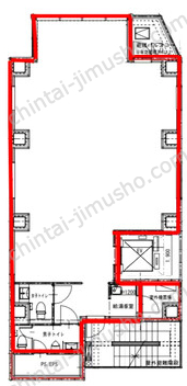 ACN秋葉原SQUAREの間取図