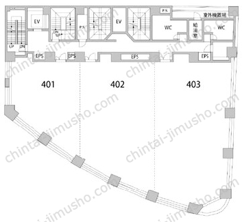 ルネパルティーレ汐留の間取図