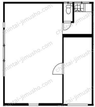 ツインリーフ南大泉1Fの間取図