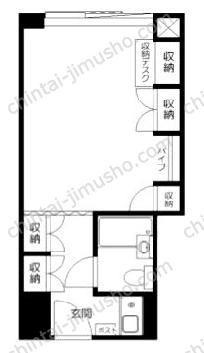 ニューステイトメナーの間取図