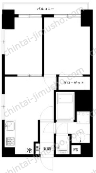 アパルトマンイトウの間取図