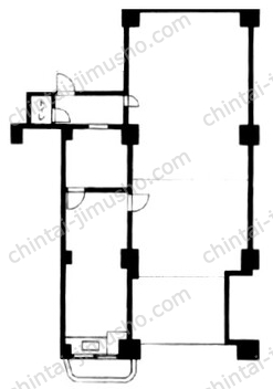 メゾンベール大塚B1階の間取図
