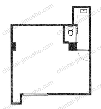 三番町パークライフ1階の間取図