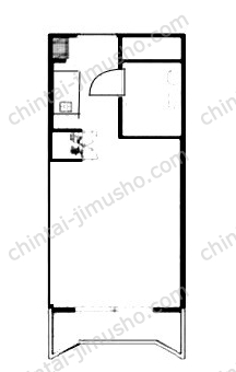 プラーズ金町5階の間取図