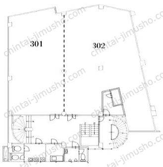 加瀬ビル205の間取図