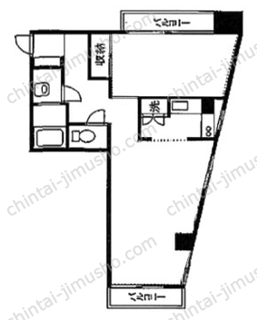 ベルメゾン池袋4Fの間取図