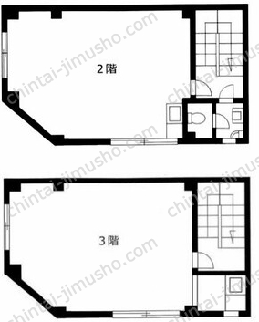 さかえビル一括の間取図