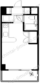 T's garden南柏の間取図
