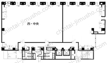 GINZA YAMATO35Fの間取図
