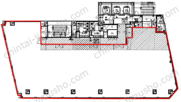 NEWNO・GS新宿（新宿M-SQUARE）9Fの間取図