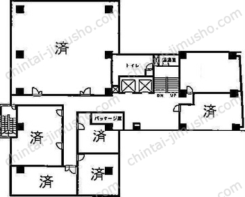 第3東ビルの間取図